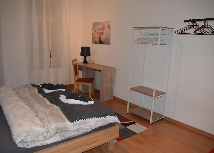 公寓 Ruby-apartment **zentrumsnah*balkon** 莱比锡